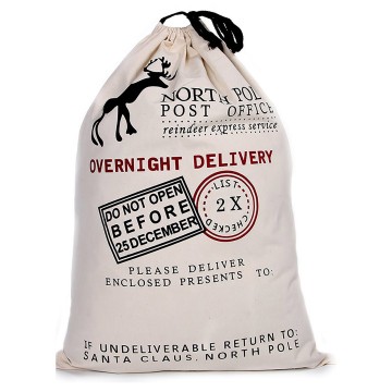 Canvas Christmas Bag